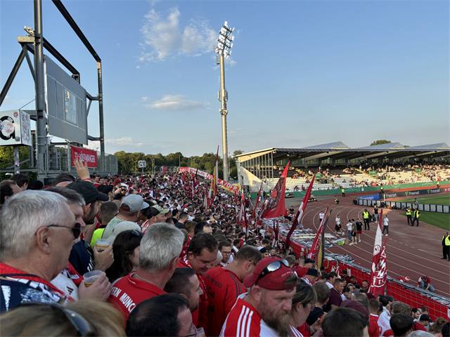 1. Runde DFB Pokal in Ulm – Foto 1
