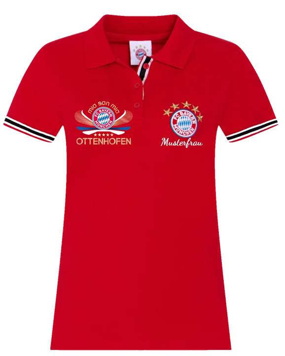 Polo-Shirt rot, Damen
