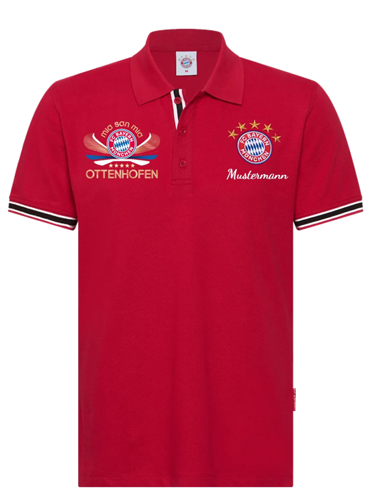 Polo-Shirt rot, Herren